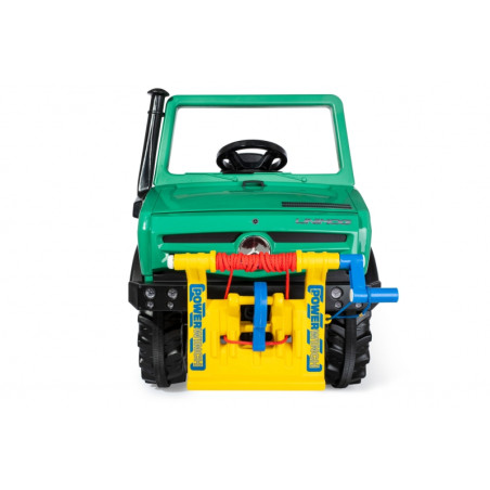 Ciężarówka z wyciągarką na pedały Mercedes-Benz Forst / Rolly Toys