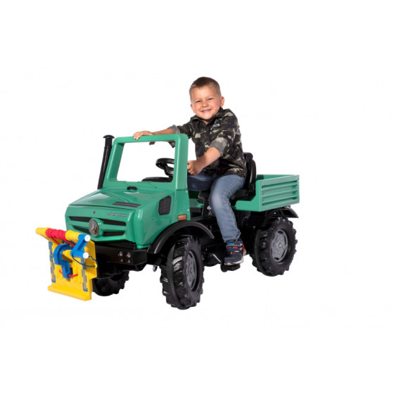 Ciężarówka z wyciągarką na pedały Mercedes-Benz Forst / Rolly Toys