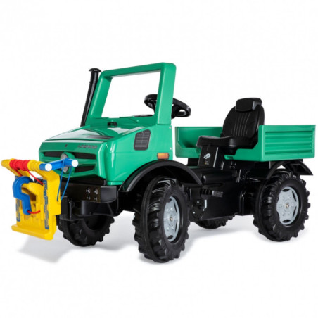 Ciężarówka z wyciągarką na pedały Mercedes-Benz Forst / Rolly Toys