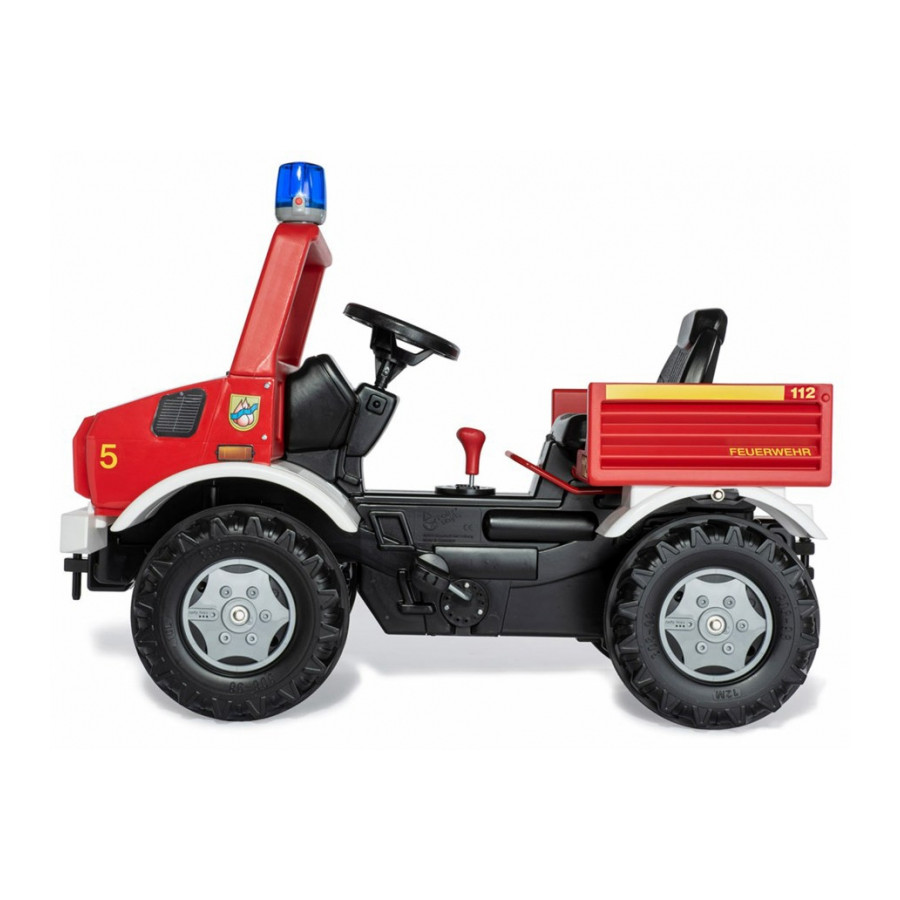 Wóz straży pożarnej na pedały Mercedes Benz / Rolly Toys