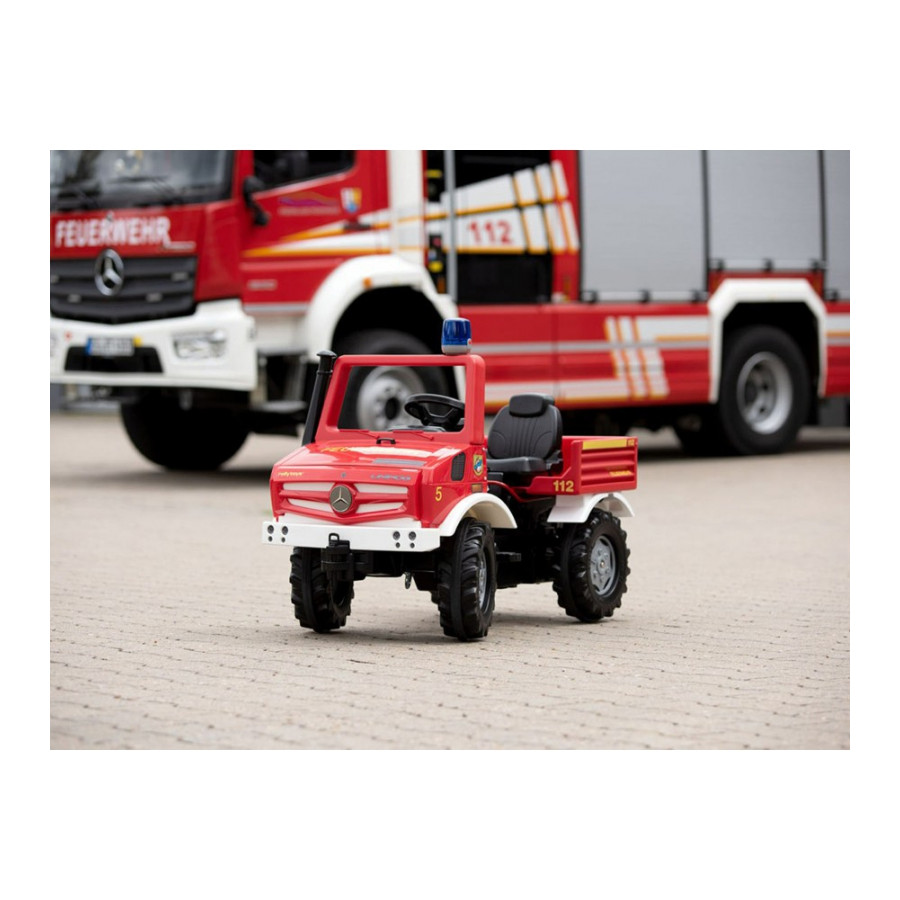 Wóz straży pożarnej na pedały Mercedes Benz / Rolly Toys