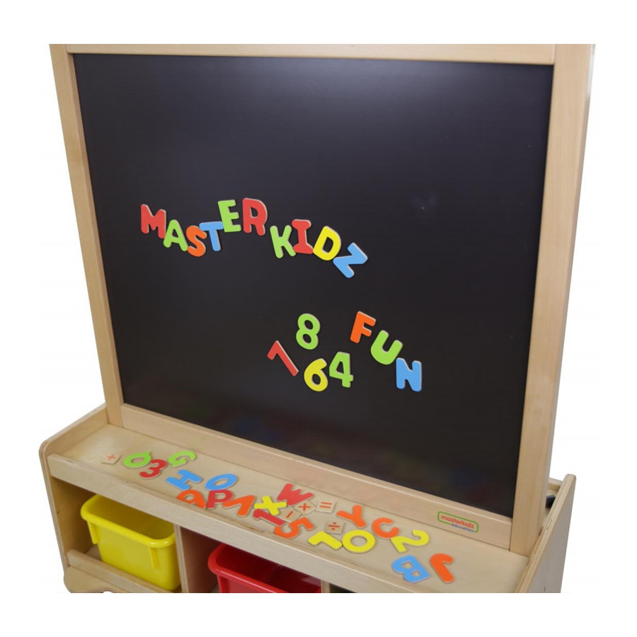 Dwustronna tablica kredowo-magnetyczna / Masterkidz