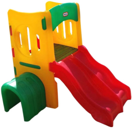 Plac zabaw Małpi gaj z podwójną zjeżdżalnią / Little Tikes