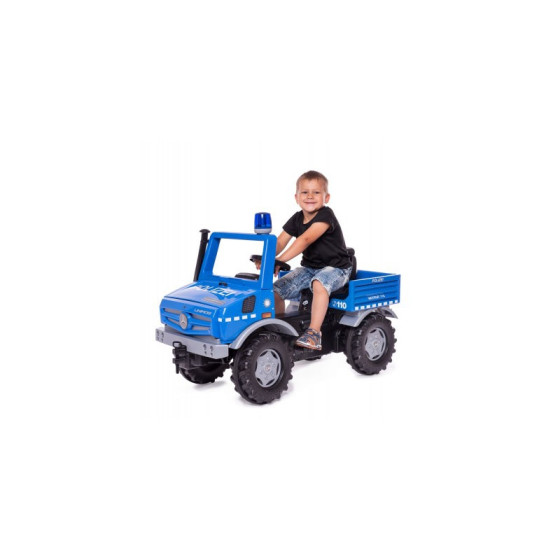 Ciężarówka policyjna na pedały Mercedes-Benz / Rolly Toys