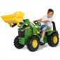 Traktor na pedały z łyżką Premium John Deere / Rolly Toys