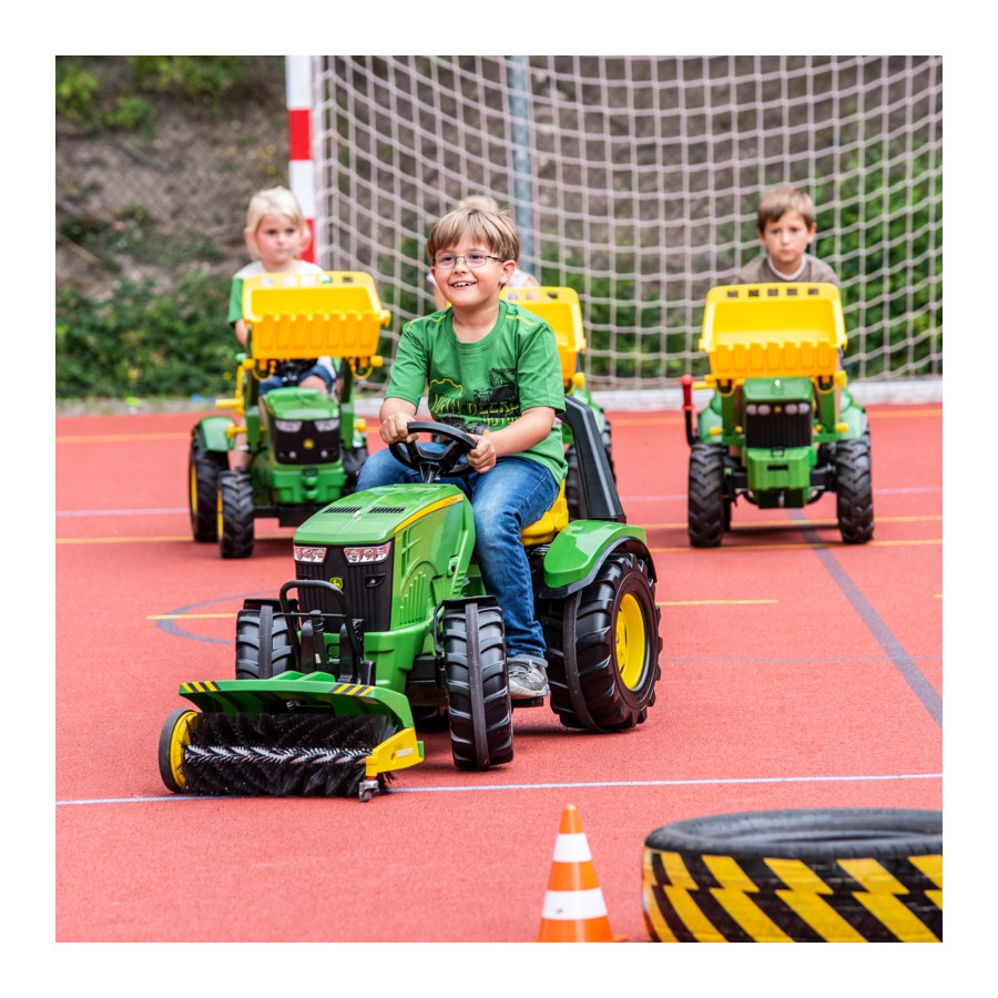 Traktor na pedały z łyżką Premium John Deere / Rolly Toys