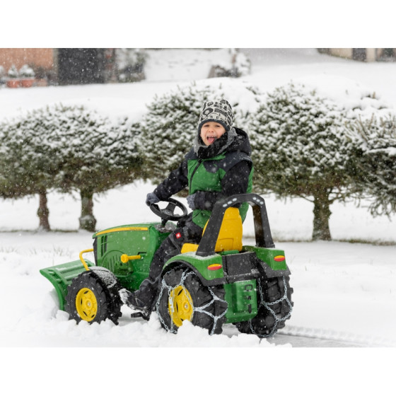 Traktor na pedały z łyżką Premium John Deere / Rolly Toys
