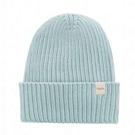 Czapka bawełniana 0-24m Blue water / Yosoy