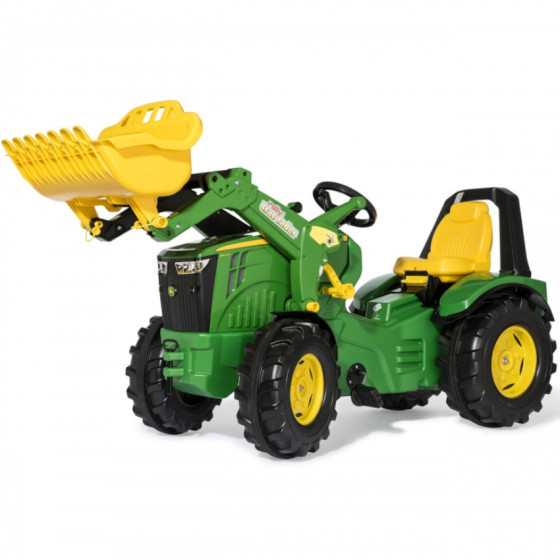 Traktor na pedały z łyżką Premium John Deere / Rolly Toys