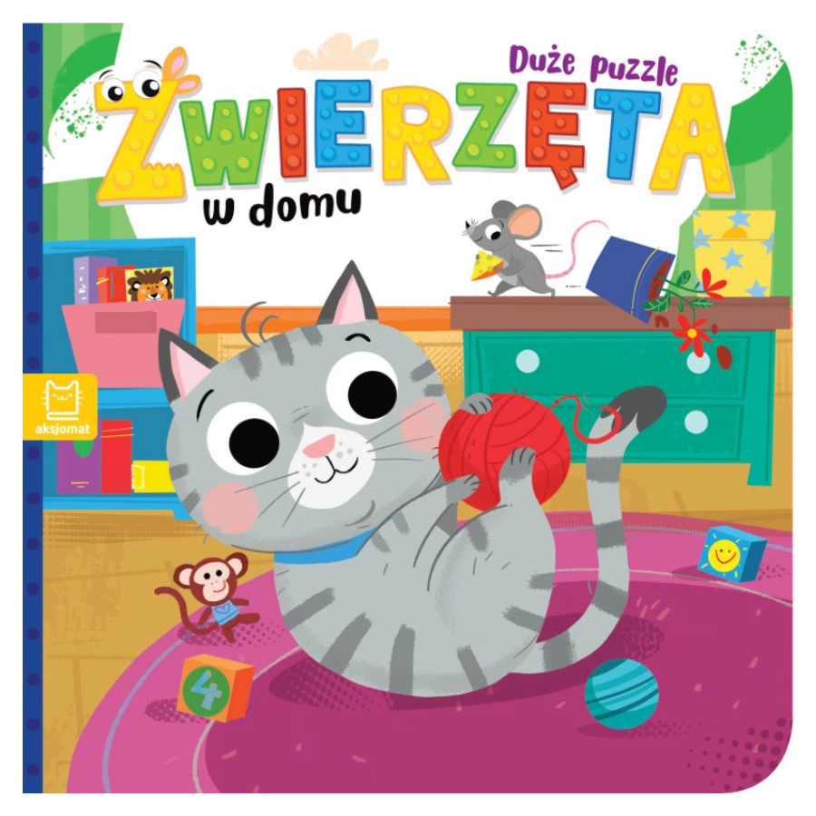 Czytanka z puzzlami Zwierzęta w domu / Aksjomat