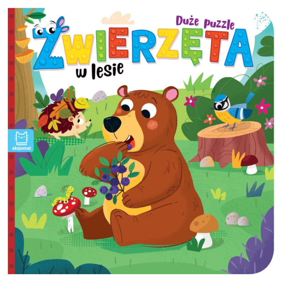 Czytanka z puzzlami Zwierzęta w lesie / Aksjomat Czytanka z puzzlami Zwierzęta w lesie / Aksjomat