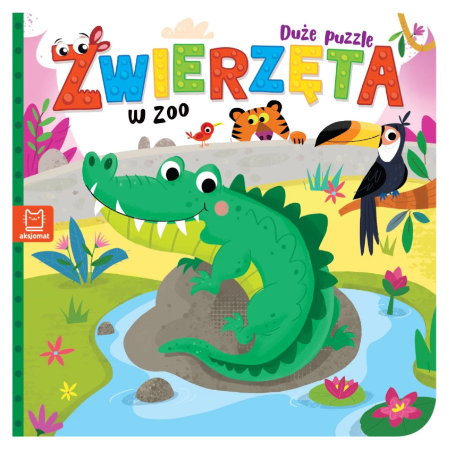 Czytanka z puzzlami Zwierzęta w zoo / Aksjomat Czytanka z puzzlami Zwierzęta w zoo / Aksjomat