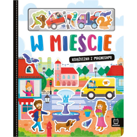 Książeczka z magnesami W mieście / Aksjomat