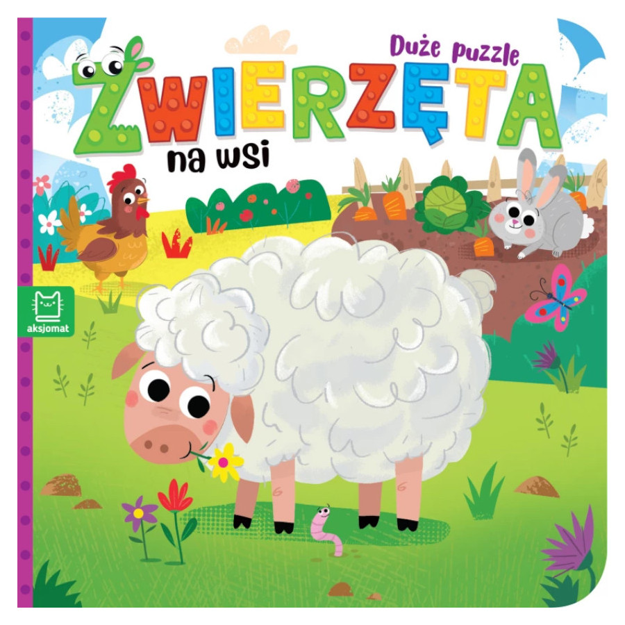 Czytanka z puzzlami Zwierzęta na wsi / Aksjomat Czytanka z puzzlami Zwierzęta na wsi / Aksjomat