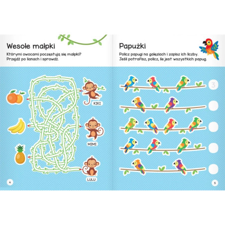 Łamigłówki przedszkolaka Z tygryskiem / Aksjomat