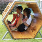 Tunel z okienkami na plac zabaw / Classic World Tunel z okienkami na plac zabaw / Classic World