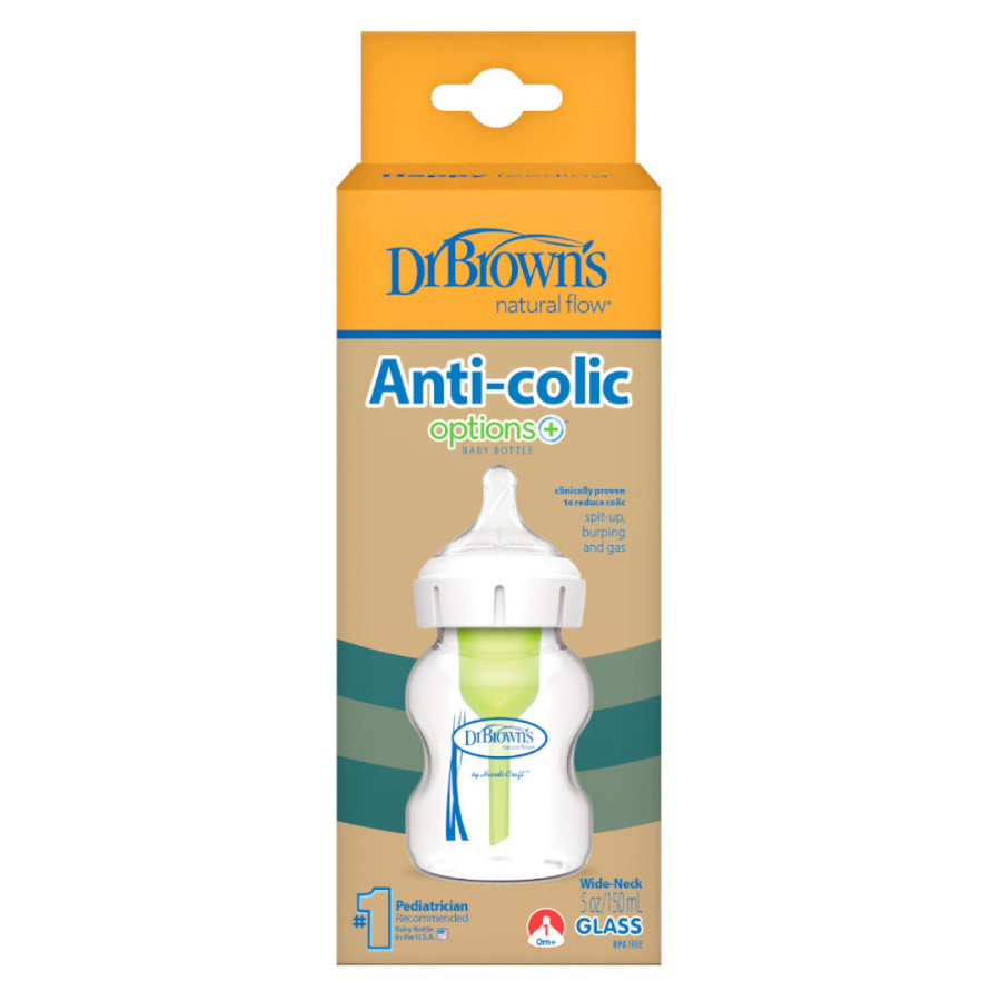 Butelka od urodzenia szeroka Opti+ szklana 150 ml / Dr Brown's