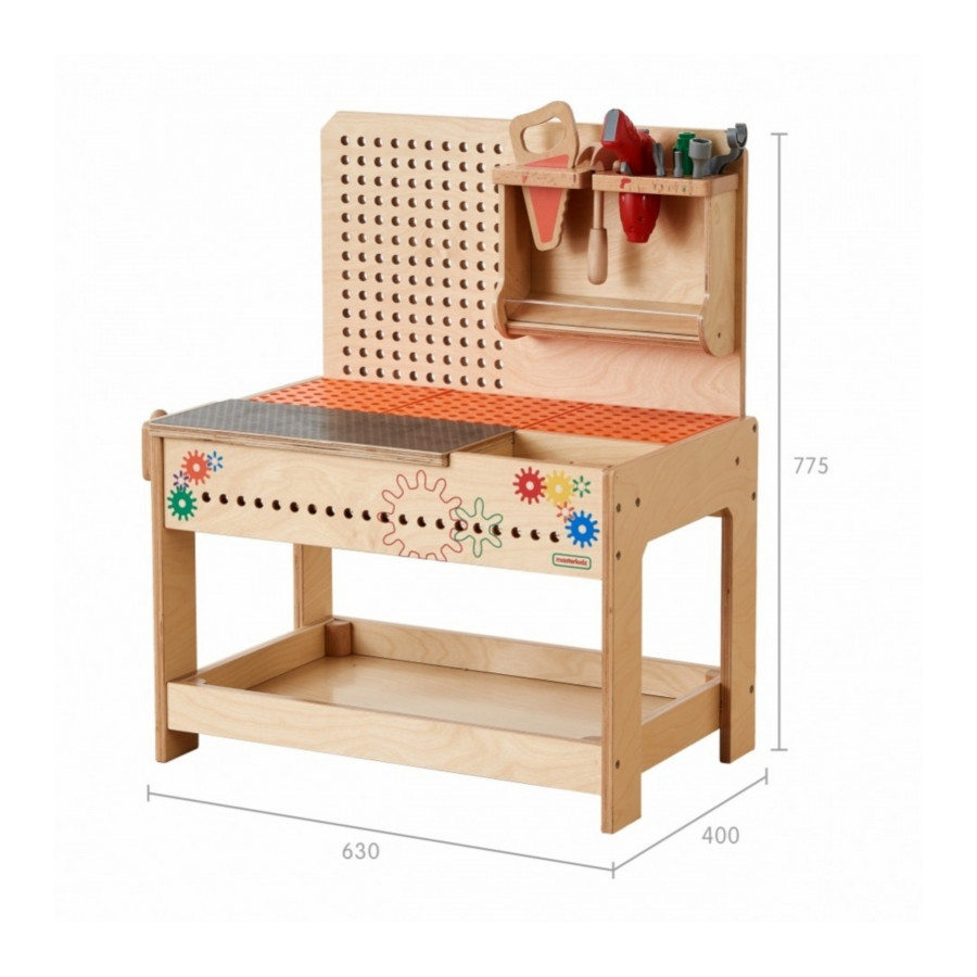 Warsztat z narzędziami Montessori STEM / Masterkidz