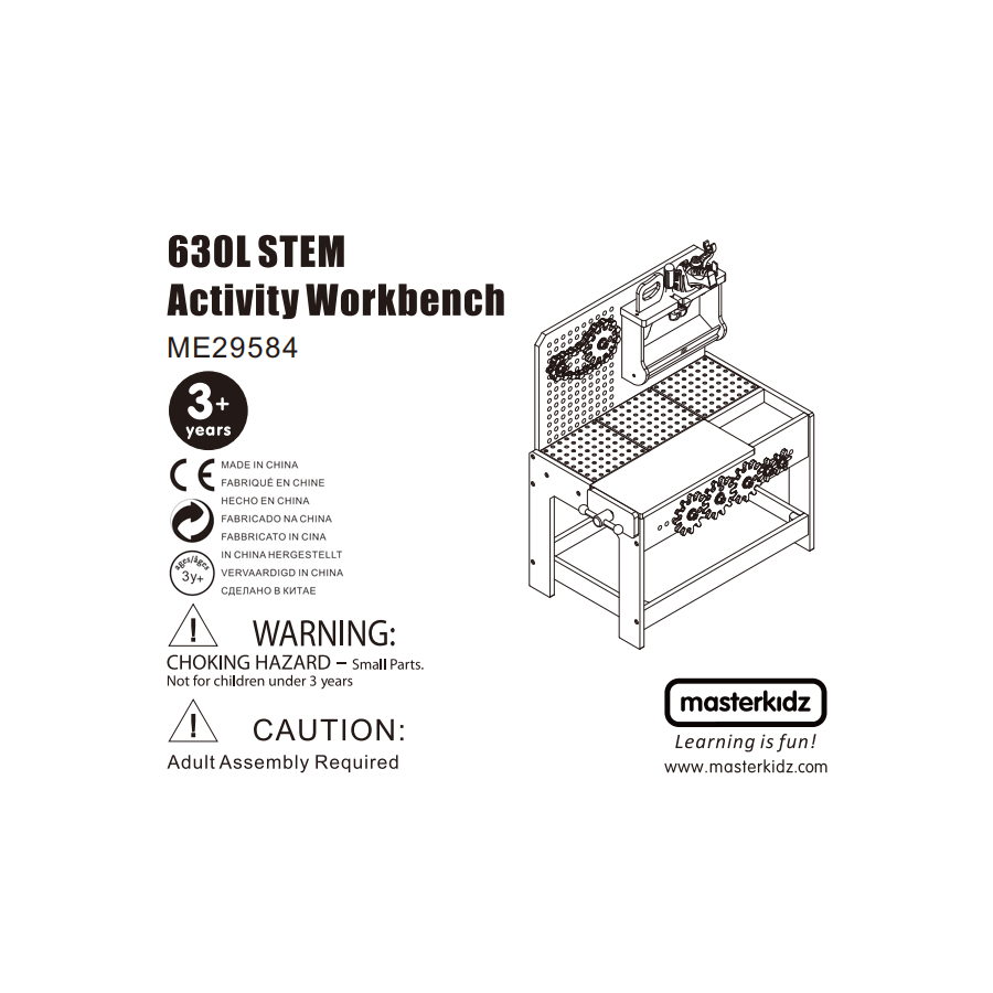 Warsztat z narzędziami Montessori STEM / Masterkidz