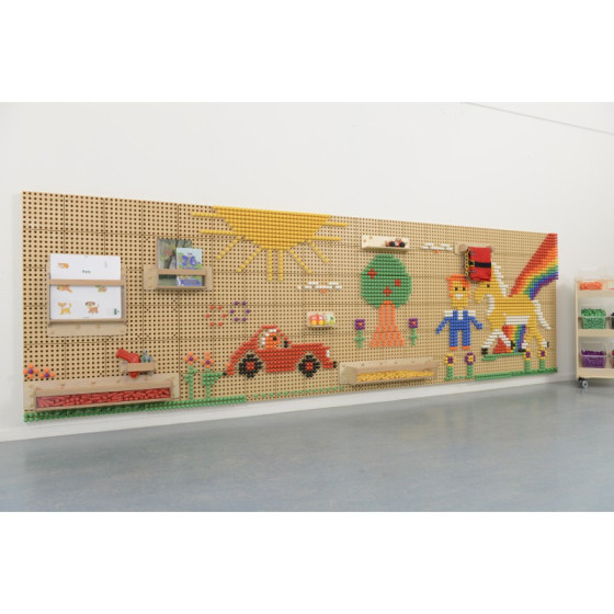 Tablica naukowo-kreatywna STEM 120x80 cm / Masterkidz