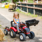 Traktor na pedały z przyczepką i łyżką Valtra / Falk