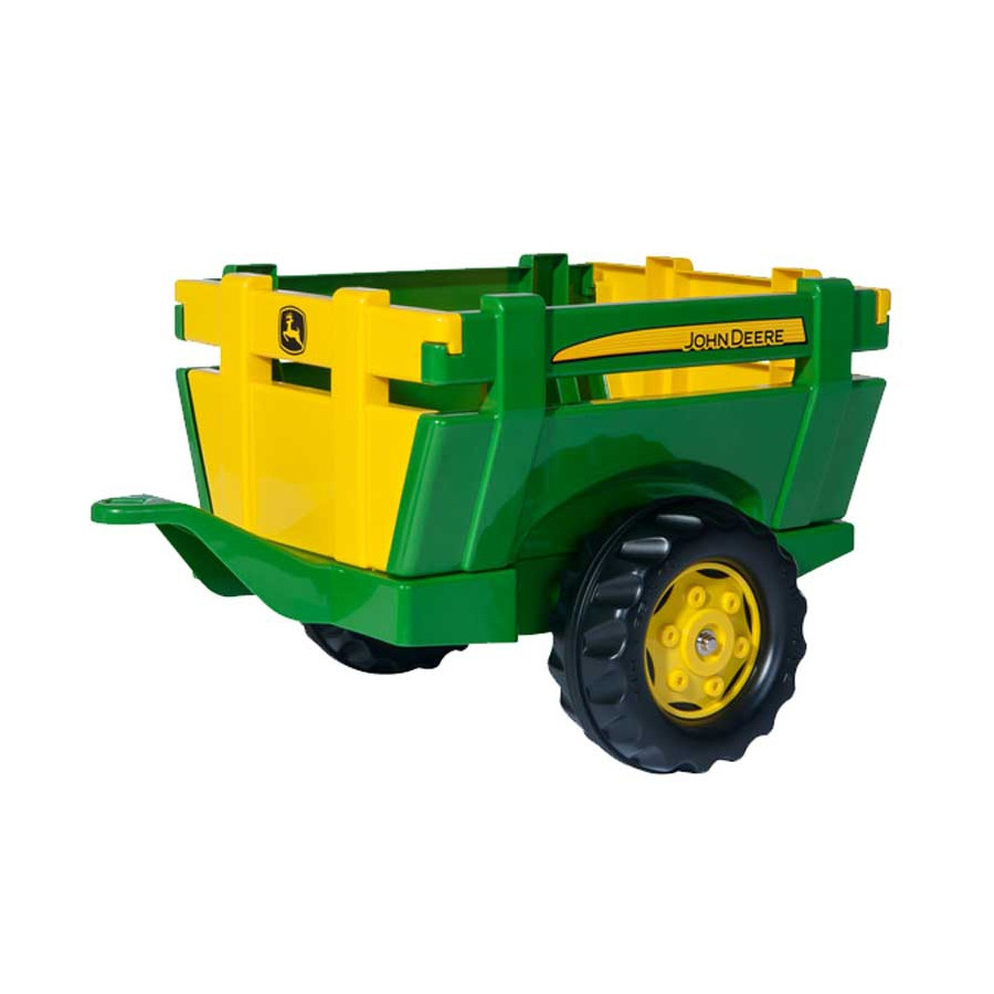 Traktor na pedały z przyczepką i łyżką John Deere / Rolly Toys