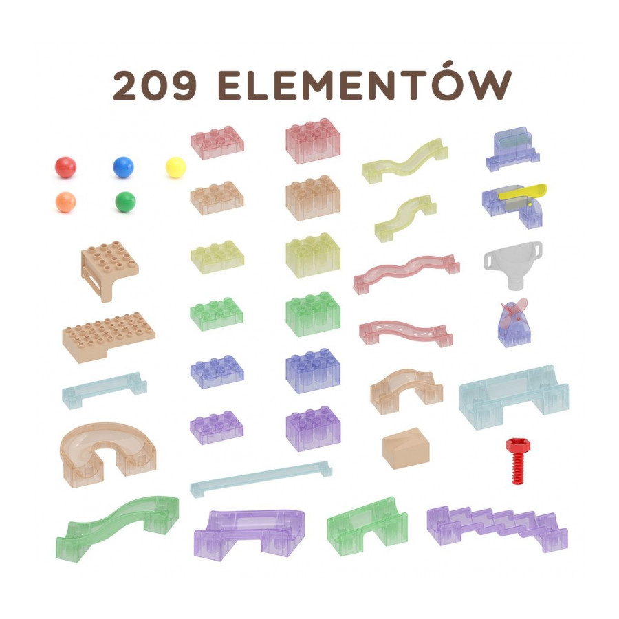 Tor dla piłek do tablicy STEM 209 el. / Masterkidz
