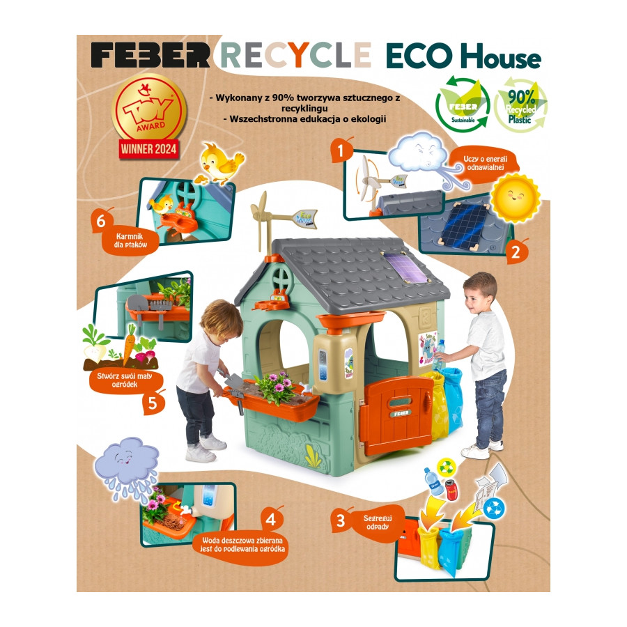 Domek ogrodowy Eco / Feber