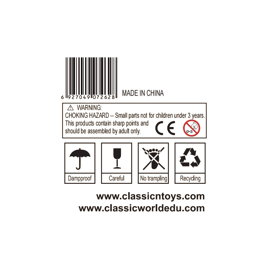 Zestaw konstrukcyjny Ścieżka wodna / Classic World