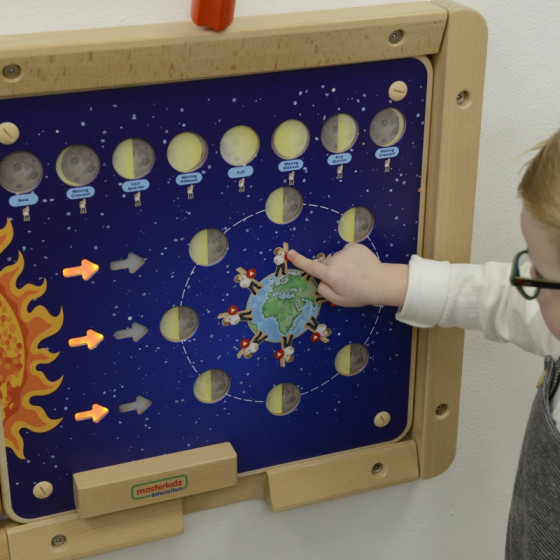 Tablica edukacyjna Fazy księżyca / Masterkidz
