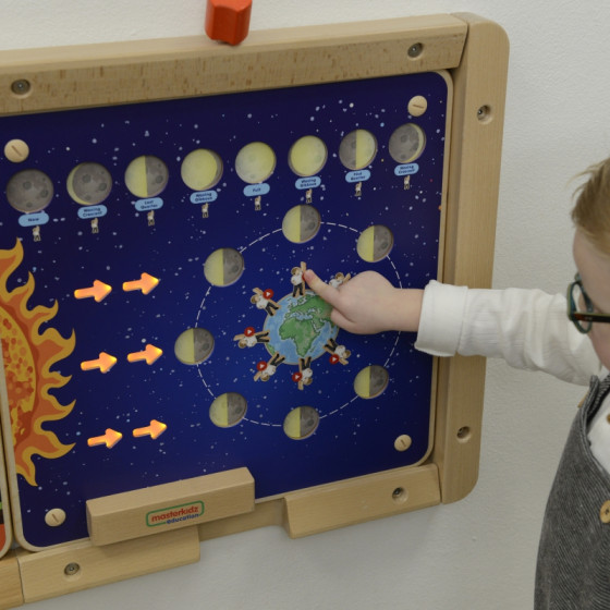Tablica edukacyjna Fazy księżyca / Masterkidz