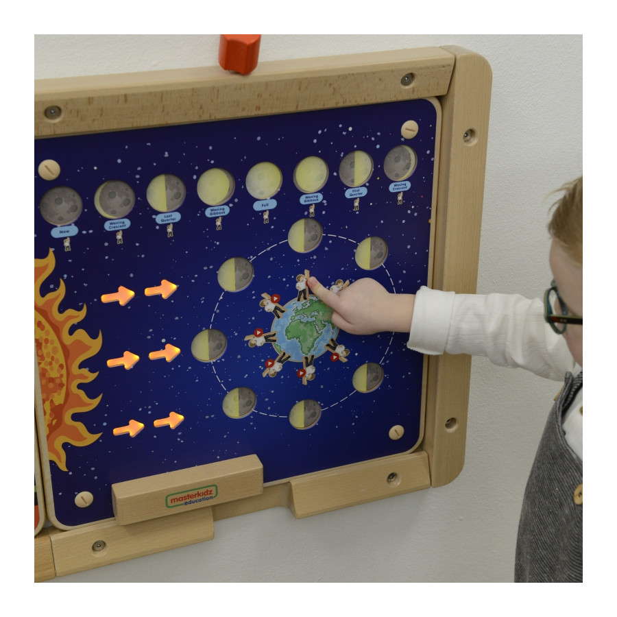 Tablica edukacyjna Fazy księżyca / Masterkidz