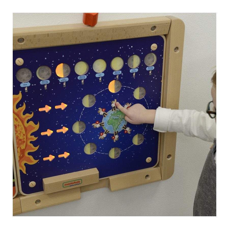 Tablica edukacyjna Fazy księżyca / Masterkidz