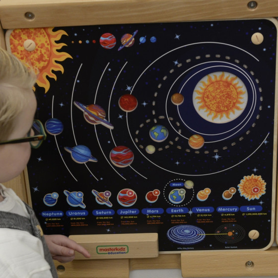 Tablica edukacyjna Układ słoneczny / Masterkidz