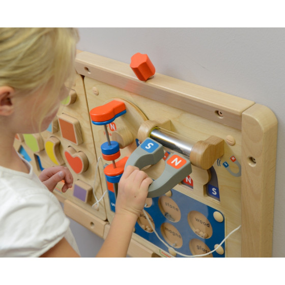 Tablica edukacyjna o przyciąganiu magnetycznym / Masterkidz
