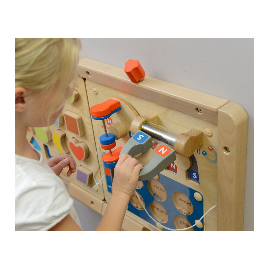 Tablica edukacyjna o przyciąganiu magnetycznym / Masterkidz