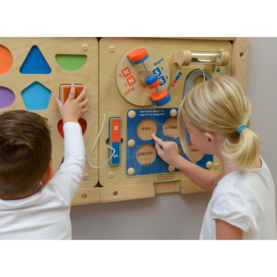 Tablica edukacyjna o przyciąganiu magnetycznym / Masterkidz