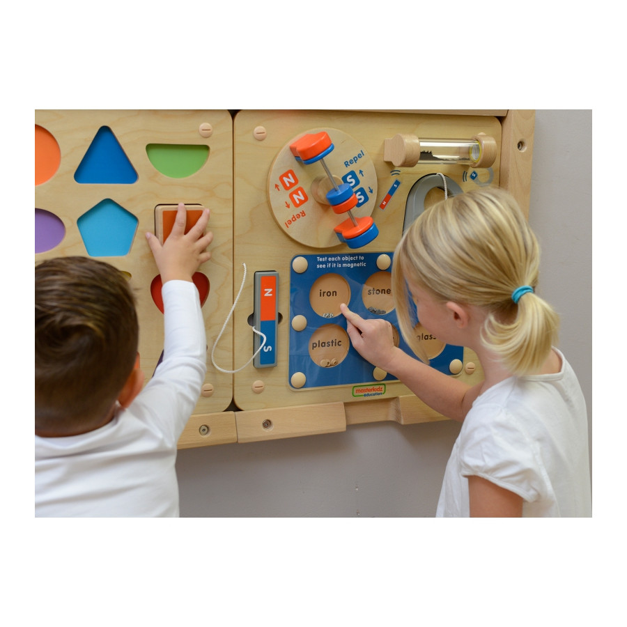 Tablica edukacyjna o przyciąganiu magnetycznym / Masterkidz