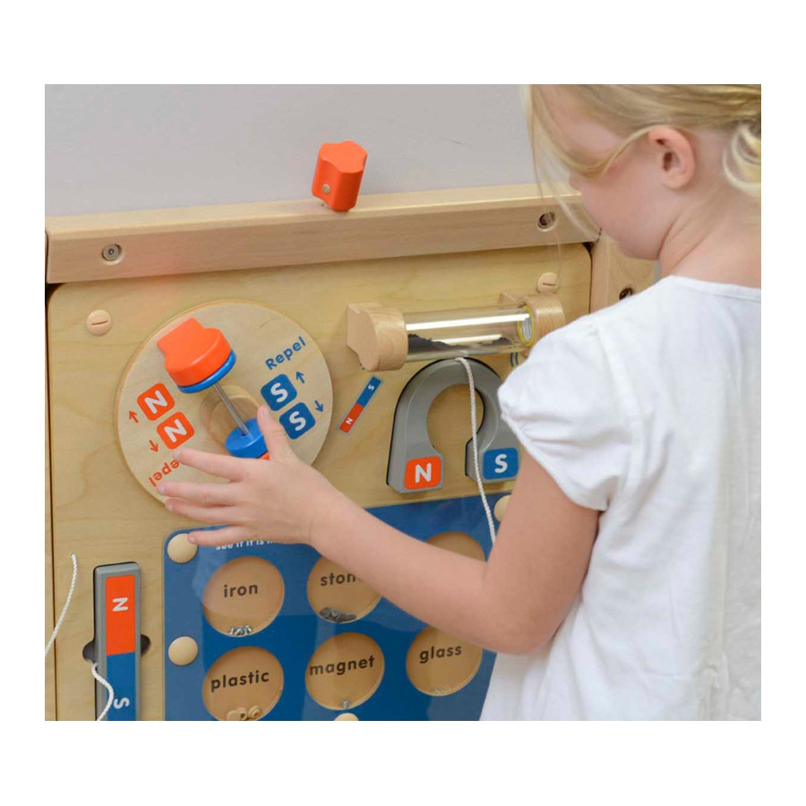 Tablica edukacyjna o przyciąganiu magnetycznym / Masterkidz