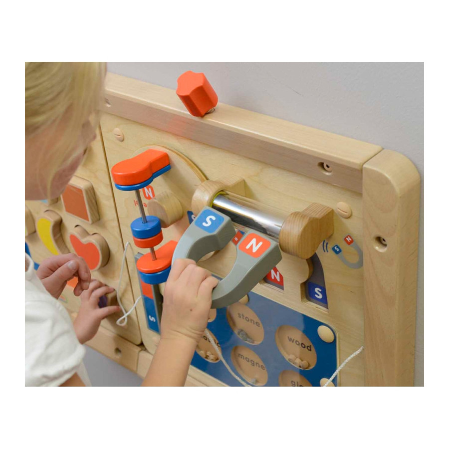 Tablica edukacyjna o przyciąganiu magnetycznym / Masterkidz