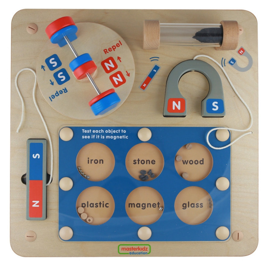 Tablica edukacyjna o przyciąganiu magnetycznym / Masterkidz