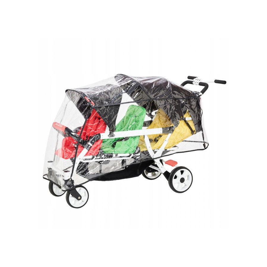 Wózek spacerowy do żłobka Lidoo Ergondrive 3-osobowy / Familidoo