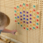 Akrylowe kolorowe diamenciki do tablicy STEM 72 szt. / Masterkidz Akrylowe kolorowe diamenciki do tablicy STEM 72 szt. / Masterkidz