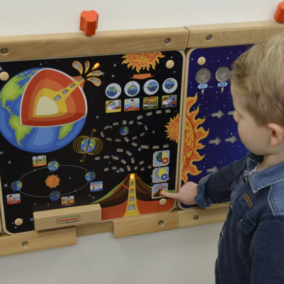 Tablica edukacyjna Planeta Ziemia / Masterkidz