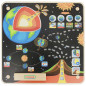 Tablica edukacyjna Planeta Ziemia / Masterkidz Tablica edukacyjna Planeta Ziemia / Masterkidz