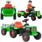 Traktor na akumulator z przyczepką Basic 6V / Injusa Traktor na akumulator z przyczepką Basic 6V / Injusa