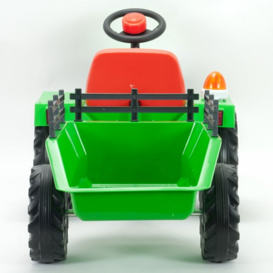 Traktor na akumulator z przyczepką Basic 6V / Injusa