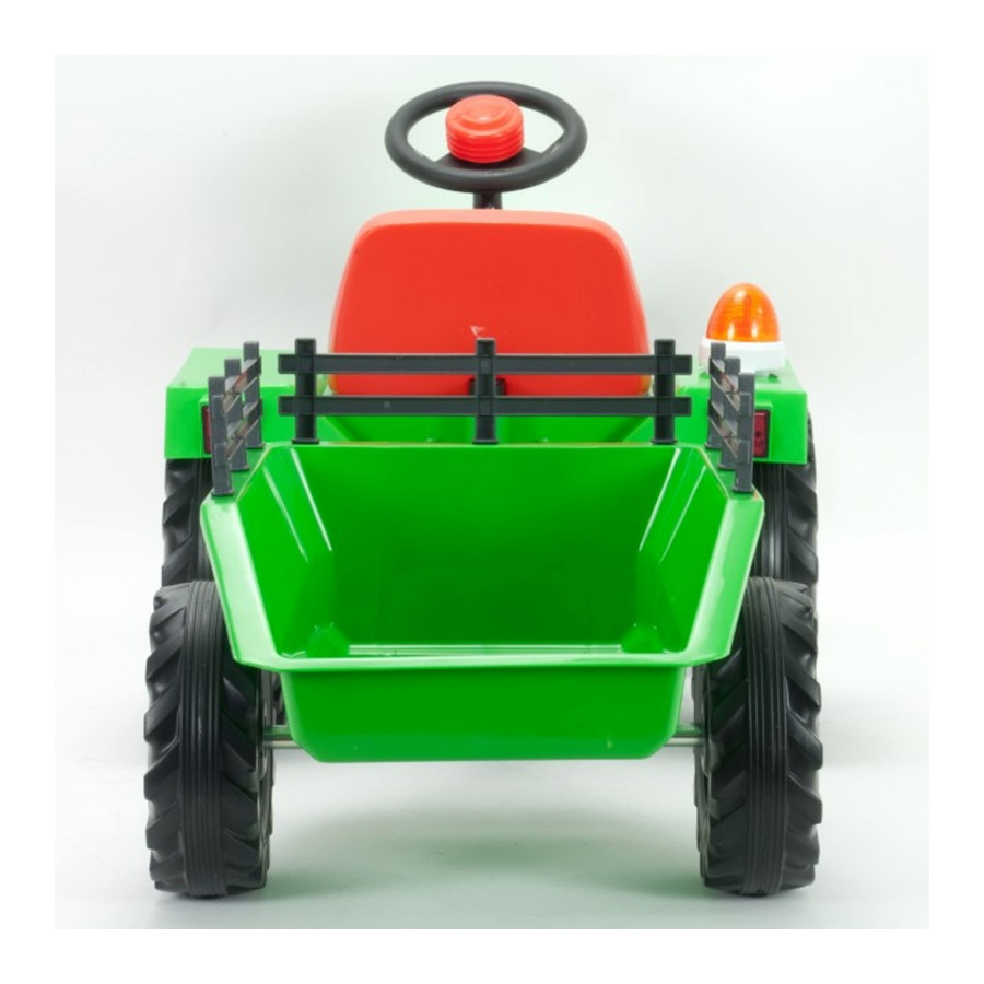 Traktor na akumulator z przyczepką Basic 6V / Injusa