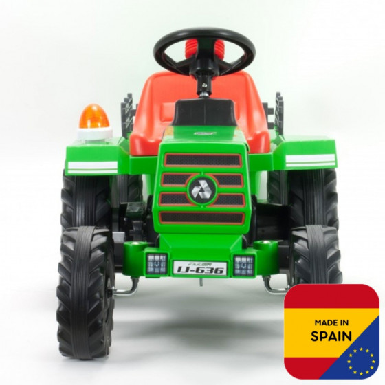 Traktor na akumulator z przyczepką Basic 6V / Injusa
