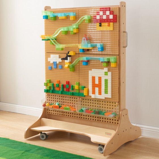 Klocki konstrukcyjne do tablicy STEM 563 el. / Masterkidz